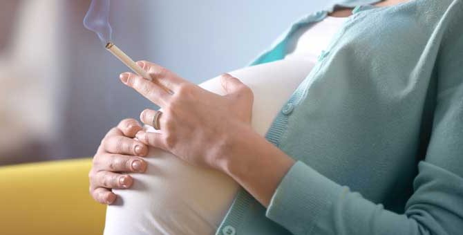 palenie w czasie ciąży