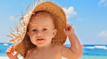 letnia czapka dla dziecka