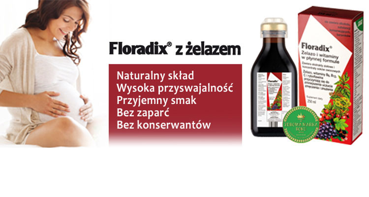 FLORADIX ŻELAZO I WITAMINY